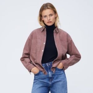 Mauve Zara Jacket